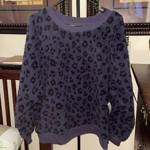 NWT Old Navy Cozy Sherpa Sweatshirt XXL